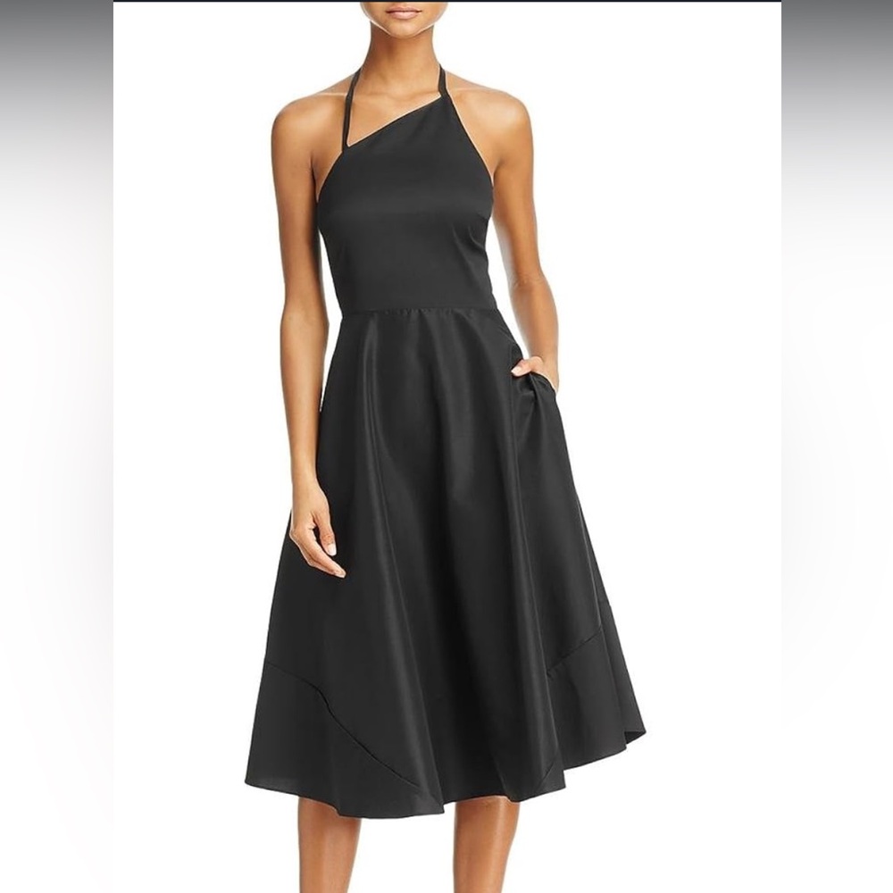 Betsey Johnson Black Halter Dress